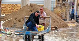 Irak'ta sel 9 can aldı