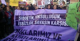 Kadınlar sokakta: Devlet şiddetini de erkek şiddetini de reddediyoruz
