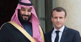 Macron, Suudi Prens Selman’la görüşecek
