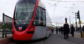 Tramvaylar çarpıştı, yaralanan olmadı