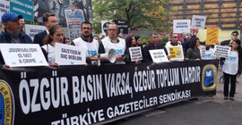 TGS: Gazeteciler için can güvenliği sorunu had safhaya çıktı