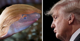 Trump'ın adı başını kuma gömen canlıya verildi