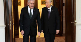 Ankara’da Yıldırım ile Bahçeli görüşmesi