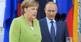 Merkel ve Putin Suriye'yi görüştü