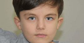 'Kedi gözlü çocuk'