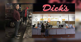 Dünyanın en zenginlerinden Bill Gates hamburgercide sıra bekledi