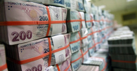 Hazine'nin TL mevduatı 23 milyar lira azaldı