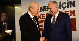 Bahçeli'den Binali Yıldırım'a ziyaret