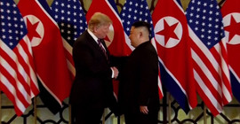 Donald Trump ile Kim Jong Un ikinci kez bir araya geldi
