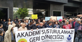 'Akademi susturulamaz'