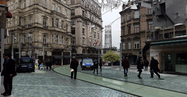 İstiklal Caddesi’nde granit tartışması