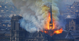 Libération'dan Notre Dame manşeti: Bizim Dramımız