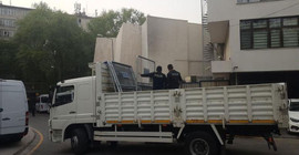 YSK'ye polis ablukası