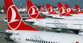 Türk Hava Yolları zararını dörde katladı