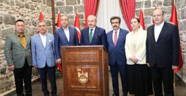 Diyarbakır'a giden Meclis Başkanı Şentop, Belediye Başkanı ile bayramlaşmadı
