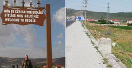 Bitlis Belediye Başkanı kent girişindeki Kürtçe tabelayı da kaldırdı