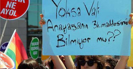 'İstanbul’a gökkuşağını geri getirmek için imzacıyız!'