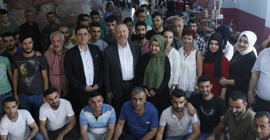Temelli işçilerle buluştu: Emek düşmanlarına sandıkta cevap vereceğiz