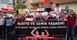 Gülmen ve Özakça’ya destek sürüyor