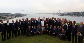 Erdoğan yayın yönetmenleriyle buluştu