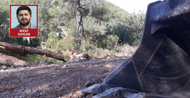 Yol için arkeolojik sit alanına kepçeyle girdiler: Cennet Koyu tehdit altında