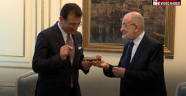 Temel Karamollaoğlu'ndan Ekrem İmamoğlu'na ziyaret