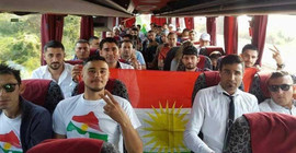 Linç edilen Kürdistanlılardan bayraklı paylaşım