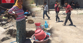 Komşunun yıkılan evi, onların ekmek parası oldu