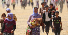 Ezidi Katliamı’nın yıl dönümünde 1 dakikalık sessizlik eylemi