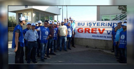 Yasağa rağmen ambalaj işçileri grevde