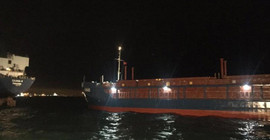 Zeytinburnu açıklarında iki gemi çarpıştı