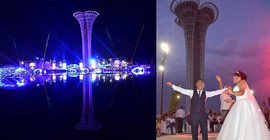 1 milyar 720 milyon liraya yapılan Antalya EXPO, düğün salonu oldu