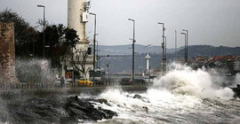 İstanbul'a fırtına uyarısı