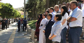 Mardin’de HDP’liler 14’üncü kez direniş nöbeti gerçekleştirdi