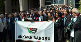 Ankara Adliyesi önünde alternatif adli yıl açılışı: Her türlü tahakkümün karşısındayız