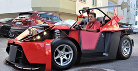 Emekli ustanın 'Ferrari'si şaşırttı