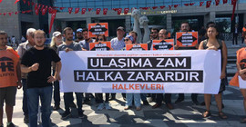 Ankara'da ulaşım zammına tepki
