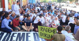 Kayyıma karşı eylemde 16'ncı gün: Boyun eğmeyeceğiz