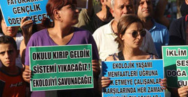 ‘İklim Grevi’ için bir araya geldiler