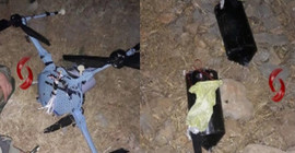 Suriye misket bombaları taşıyan bir İHA’yı düşürdü
