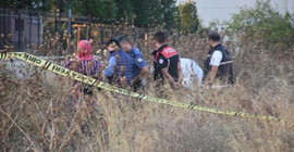 Okul yanındaki boş arazide erkek cesedi bulundu