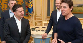 Tom Cruise, Zelenskiy'le yeni projesini görüştü