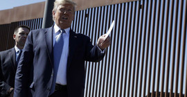 'Trump sınırı geçmek isteyenlerin bacağına ateş edilmesini önerdi'