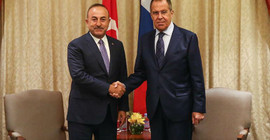 Lavrov ve Çavuşoğlu, Suriye'nin kuzeyini konuştu