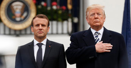 Macron'dan Trump'a: Türkiye'nin harekâtı en kısa sürede durdurulsun