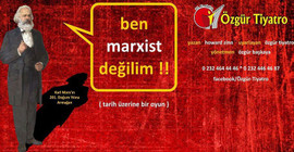 Karl Marx İzmir'den seslendi: Savaşa hayır!