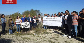 O vakfın üyesi 25 dönüm arsa için belediyeye ihtarname yollamış