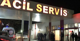 Van'da devriye aracına saldırı