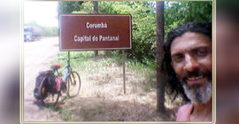 Bisikletiyle çıktığı Latin Amerika turunda TIR çarptı