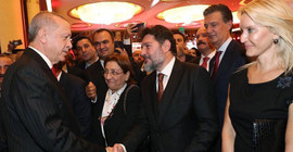 29 Ekim töreninde Hakan Atilla da yer aldı